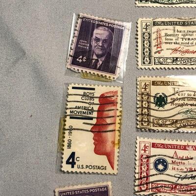 Lot 38 - 15 US Stamps from 1960