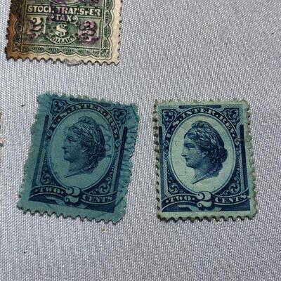 Lot 40 - NY Stock Transfer Tax, IRS Stamps