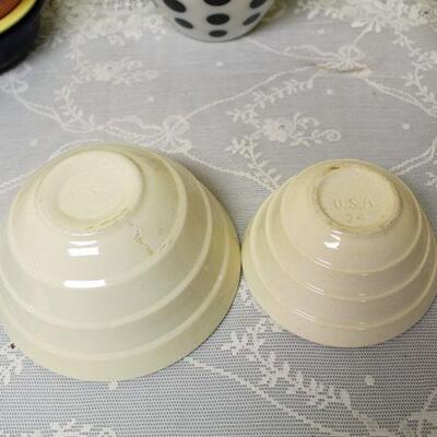 Set of 2 USA mixing bowls (#96)