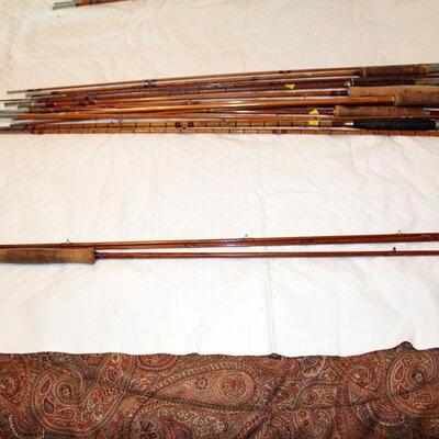 Meier & Frank Premiere split bamboo fly rod, 4 pc (#137)