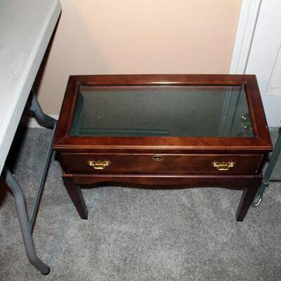 Shadow box or display lamp table 12" x 24" x 19" (#222)