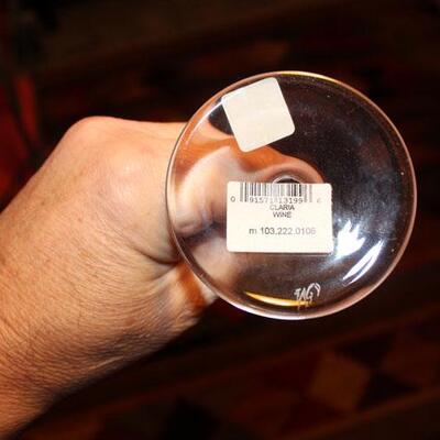 7 Marquise Waterford wine glasses (#228)