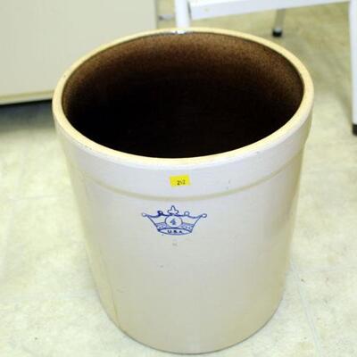 Large #4 crock (#242)
