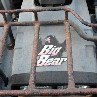 1989 Yamaha Big Bear ATV runs, needs work