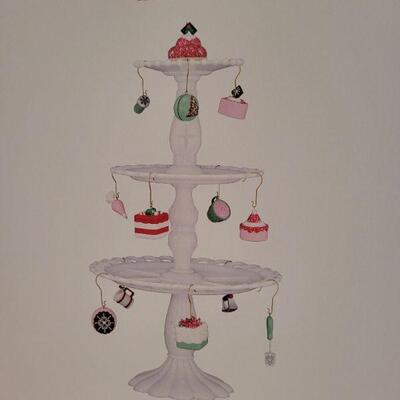 Lot 2: New HALLMARK Miniature Tree Display BAKING