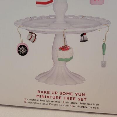 Lot 2: New HALLMARK Miniature Tree Display BAKING