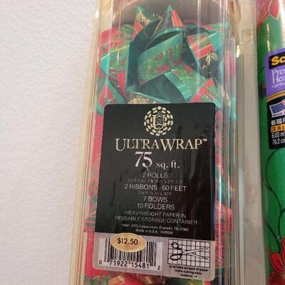 Lot 8: Assorted NEW Christmas Wrapping Paper