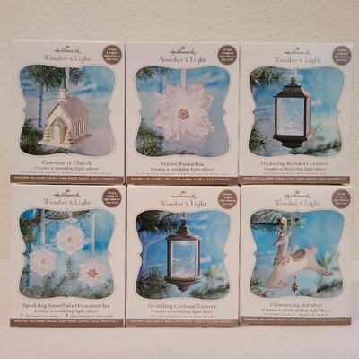 Lot 11: Assorted Hallmark MAGIC CORD Christmas Ornaments 