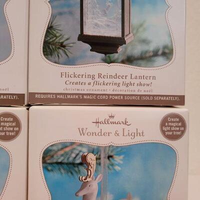 Lot 11: Assorted Hallmark MAGIC CORD Christmas Ornaments 