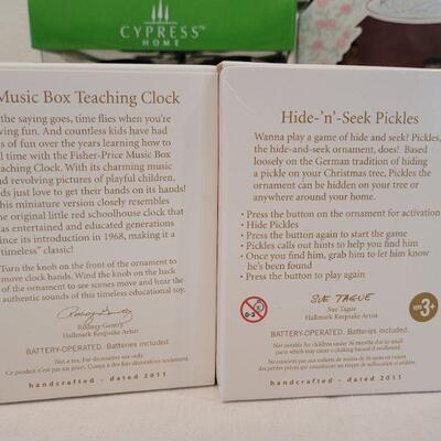 Lot 14: Assorted Hallmark Christmas Ornaments 