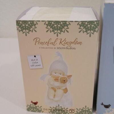 Lot 24: Assorted Dept. 56 Snowbabies Christmas Figures 