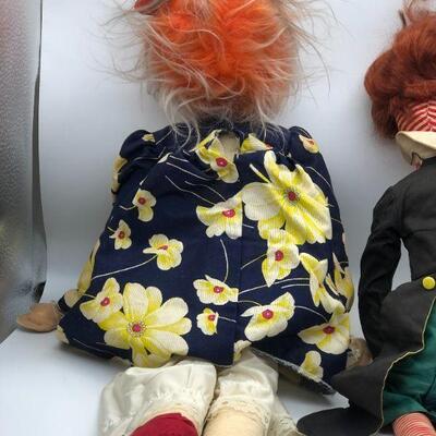 Two Large Dolls