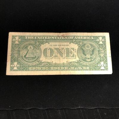 Lot 1 - 1957 A Blue Seal Silver Certificate