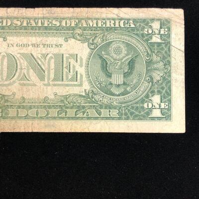 Lot 7 - 1957 Blue Seal Silver Certificate