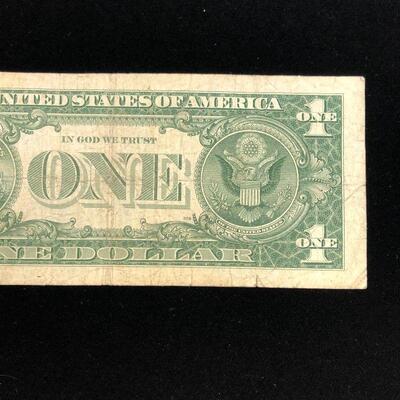  Lot 9 - 1957 A Blue Seal Silver Certificate
