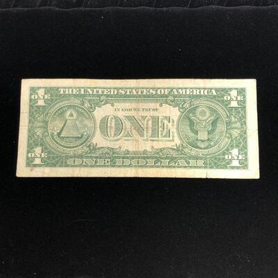  Lot 9 - 1957 A Blue Seal Silver Certificate