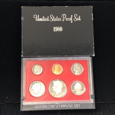 Lot 28 - 1980 S Coin Proof Set