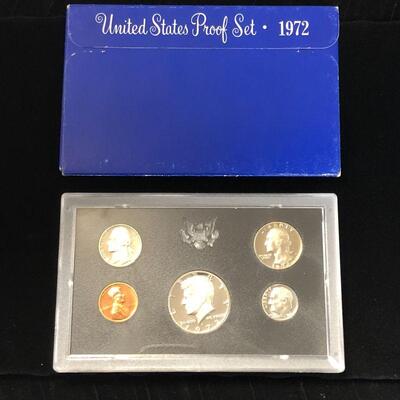 Lot 51 - 1972 S Coin Proof Set