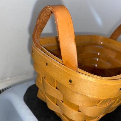 Lot 19 - Longaberger  small rectangle basket