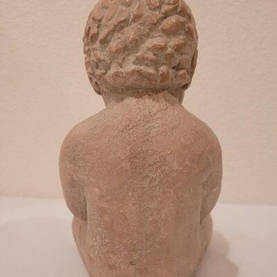 Lot 1: Austin Productions- Boy holding Bunny Statue