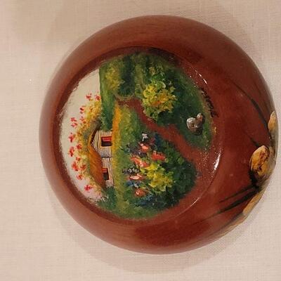Lot 5: Vintage Handpainted Wood Boxes