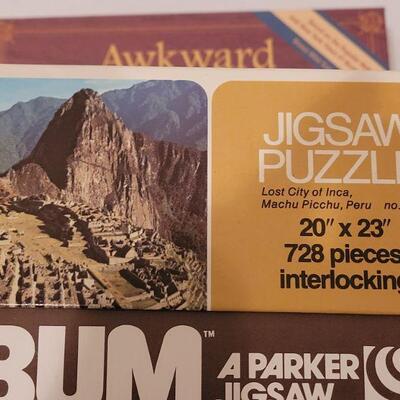 Lot 7: (3) Vintage Puzzles