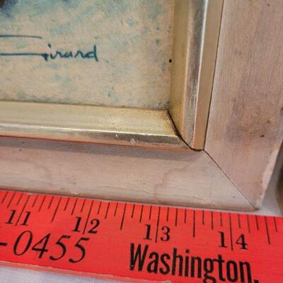 Lot 15: Mid Century Modern Art Crest Siamese Pictures (2)