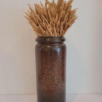 Lot 16: Vintage West Germany Pottery with Wheat (Floral not Ceramic)