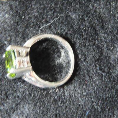 Green Stone Ring