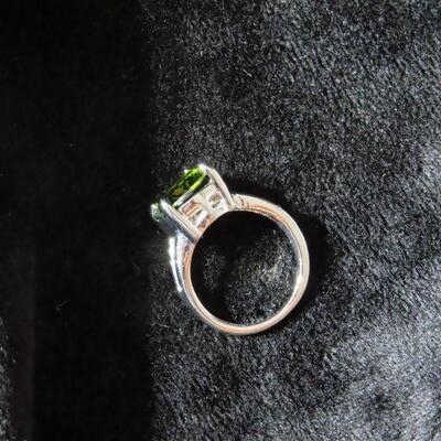 Green Stone Ring