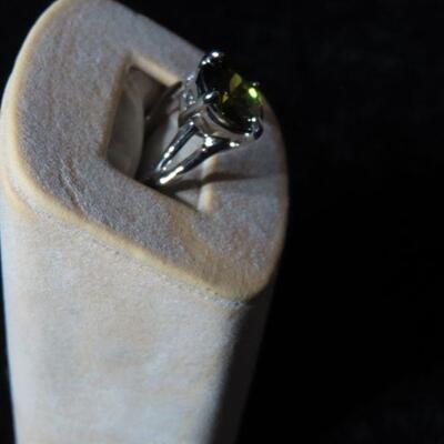 Green Stone Ring