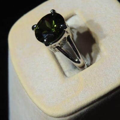 Green Stone Ring