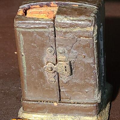 Lot 122: Tiffany &Co Clock case/ Guilloche Miniature clock WORKS!