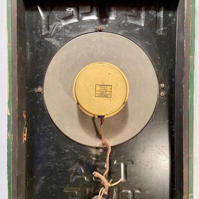 Lot 169: Vintage Advertising Waterbury Clock Co Tetley Tea Time Electric Clock