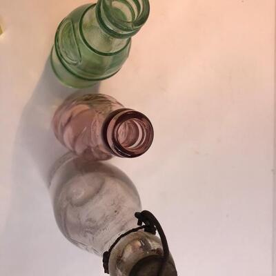 Lot 225:  Prototype Rare Pepsi Bottle/Coca-Cola Phila/Jos Shaffer Bottle