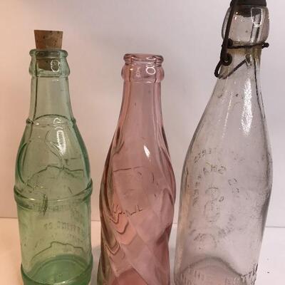 Lot 225:  Prototype Rare Pepsi Bottle/Coca-Cola Phila/Jos Shaffer Bottle