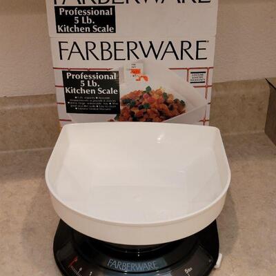 Lot 19: NEW Faberware Kitchen Scale