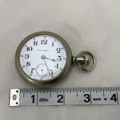 -2- SOUTH BEND | Open Face Swing-Out Pocket Watch | 17j | 1906 | Runner
