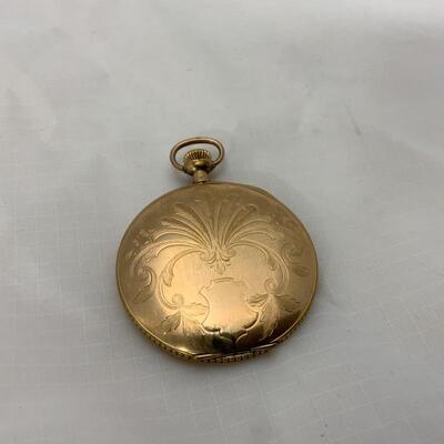 -4- ELGIN | Open Face Pocket Watch | 7j | 1923