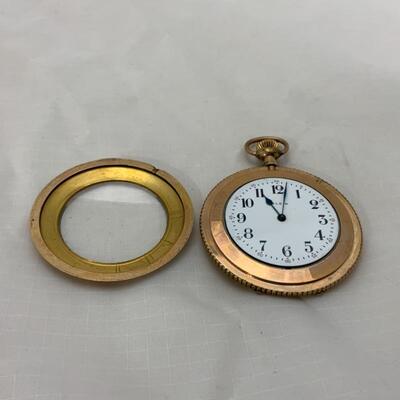 -4- ELGIN | Open Face Pocket Watch | 7j | 1923