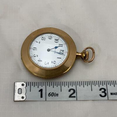 -4- ELGIN | Open Face Pocket Watch | 7j | 1923