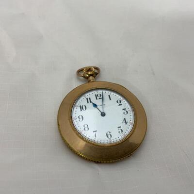 -4- ELGIN | Open Face Pocket Watch | 7j | 1923