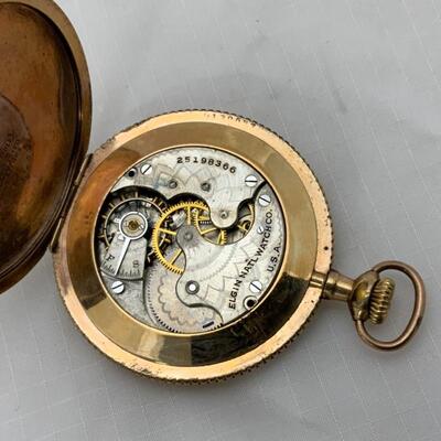 -4- ELGIN | Open Face Pocket Watch | 7j | 1923