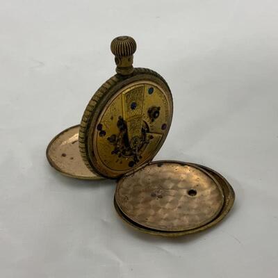 -5- WALTHAM | Double Hunter Pocket Watch | 7j | 1857 | Parts