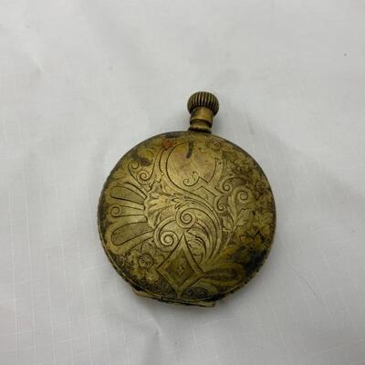 -5- WALTHAM | Double Hunter Pocket Watch | 7j | 1857 | Parts