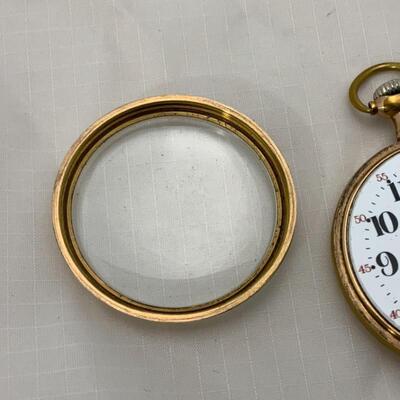 -7- HAMILTON | Open Face Pocket Watch | 17j | 1918 | Sometimes Runs