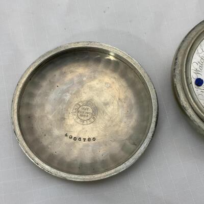-8- ELGIN | Open Face Pocket Watch | 11j | 1891 | Runner