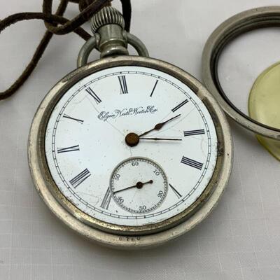 -8- ELGIN | Open Face Pocket Watch | 11j | 1891 | Runner