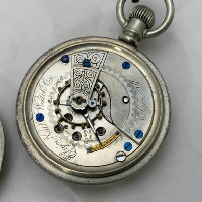 -8- ELGIN | Open Face Pocket Watch | 11j | 1891 | Runner