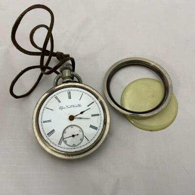 -8- ELGIN | Open Face Pocket Watch | 11j | 1891 | Runner